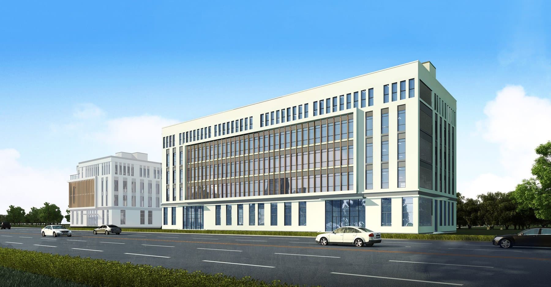 Type A Street-facing Factory效果图