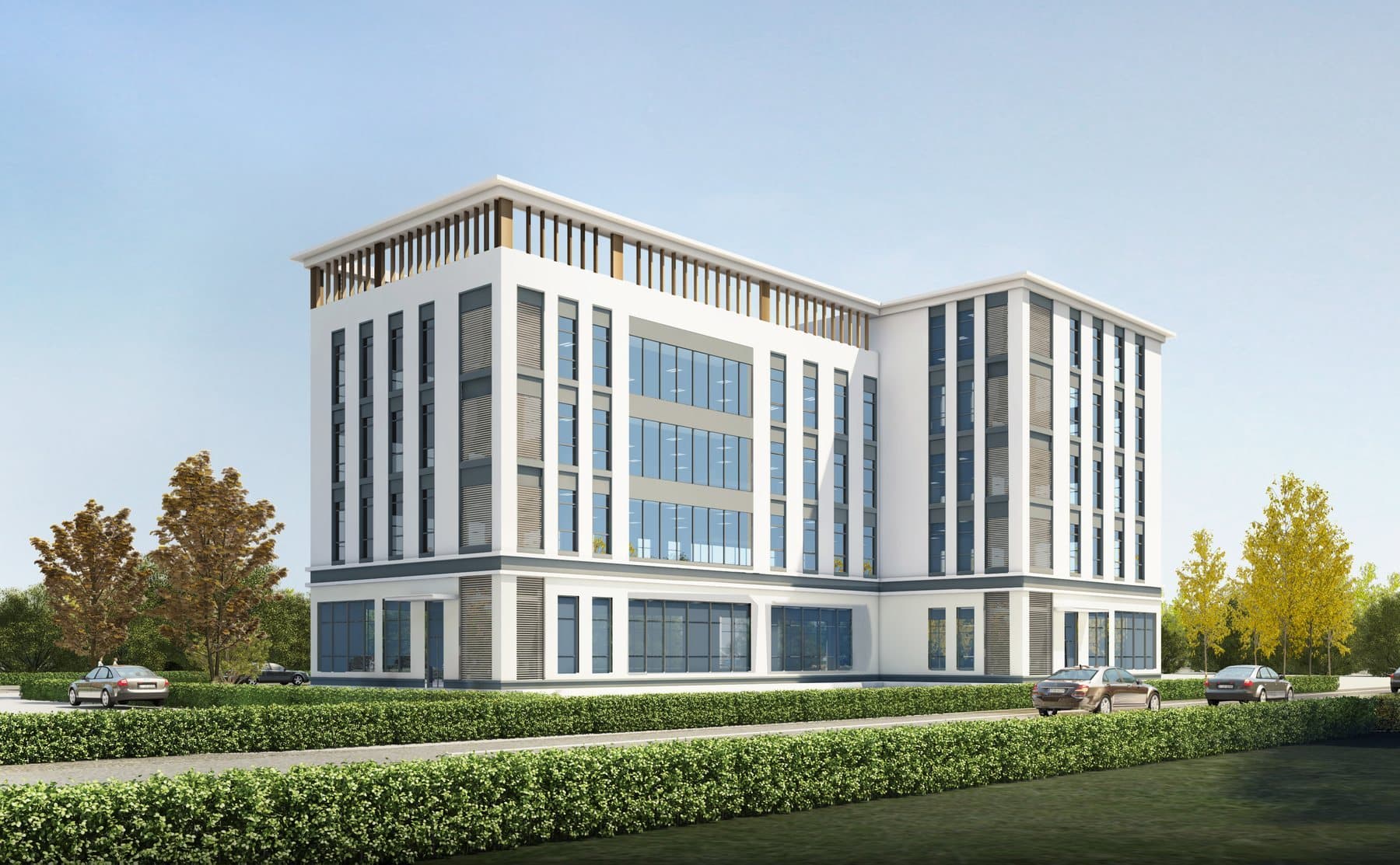 Type C Garden-style Factory效果图
