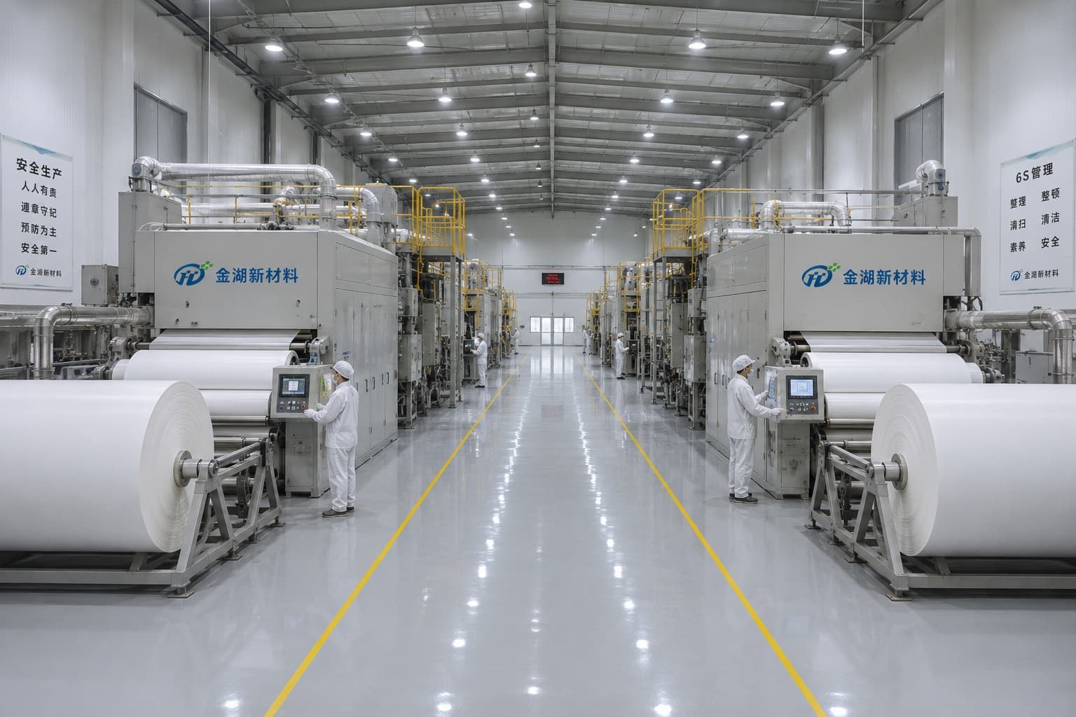 Second Production Line of Shandong Jinhu New Materials Put into Operation